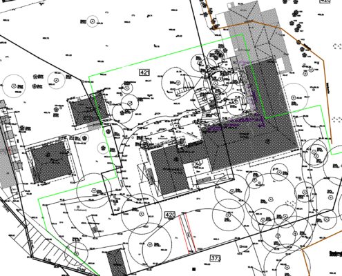 Beispiel eines Vermessungsplans Beispiel eines Vermessungsplans