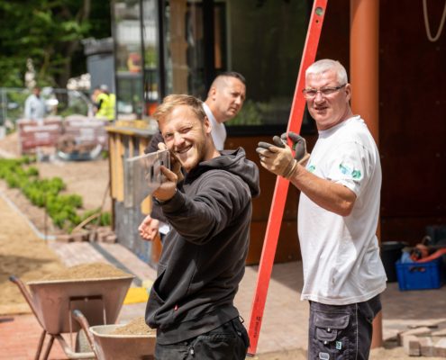 Ostsee Gärten – unser Team auf der Baustelle Ostsee Gärten – unser Team auf der Baustelle