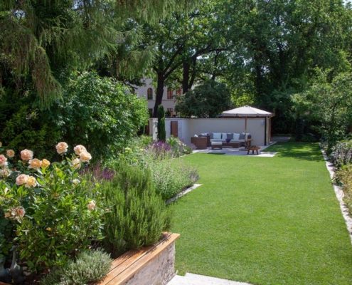 Hausgarten mit Stauden Hausgarten mit Stauden